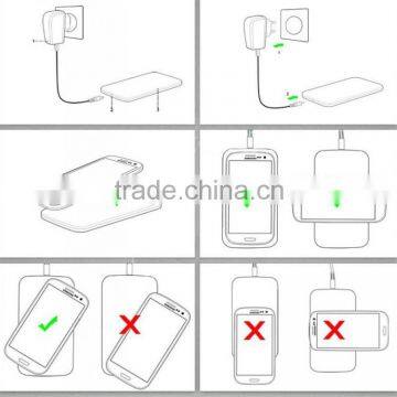 Cheaper Price With High Quality Mobile Phone Wireless Charger qi Standard, Super Thin qi Wireless Charger Pad With Receivers photo-5