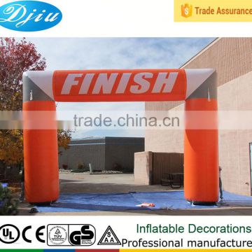 DJ-GM-46 wholesale china supply orange inflatable door arch racing supply