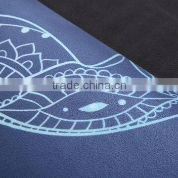 Premium Rubber Yoga Mat With Carry Strap, Free of Harmful Substances, Durable, Extra Long 72" photo-4