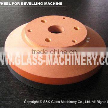 Glass Straight Line Beveling Machine Bowl Shape Resin Wheel