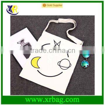 Fashion Natural Color Cotton Shoulder Tote Bag photo-2