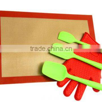 Heat Resistant Food Grade Approved Silicone Rubber Spatula For Baking photo-5