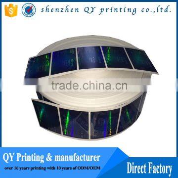 Rainbow Adhesive 3d Sticker,glossy Lamibated Gold Holographic Stickers Quality Choice photo-2