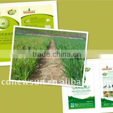 Agri-No-tillage Biofertilizer on Wheat