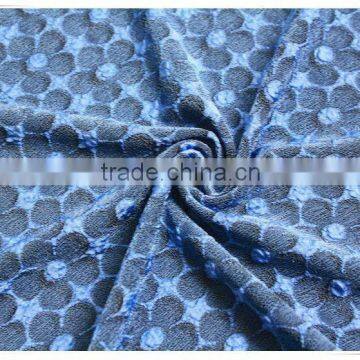 Weft Polyester with Spandex Dobby fabric