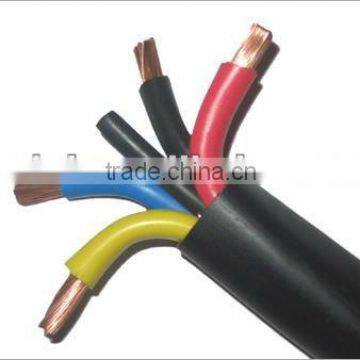 VDE certificate 450/750v rubber insulated flexible cable