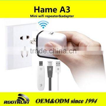 New wifi router wireless N repeater with charging adapter