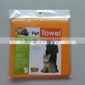 Needle punched nonwoven super water absorbent pet towels (HY-PCW301)