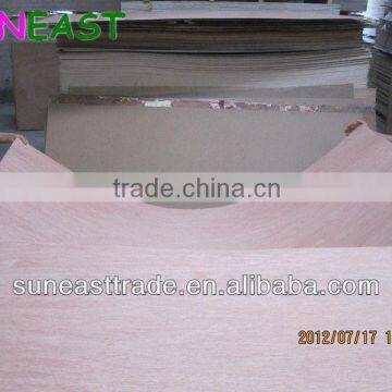 small size china commercial plywood bintangor okoume ev teak poplar face and back E1 E2 glue BB/CC DBB/CC grade for door skin