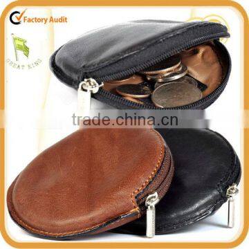 2014 new design leather coin purse