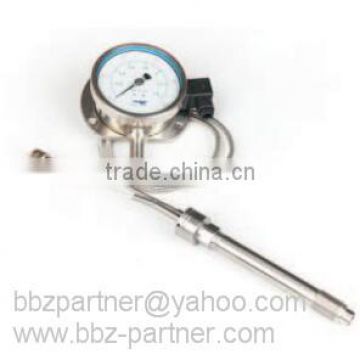 BBZ-Y 3 bourdon tube pressure transmitter with flexible extension