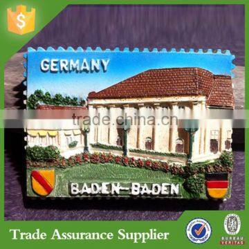 Businese Gifts Custom Resin 3D Germany Souvenir Fridge Magnet