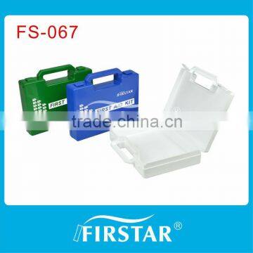 CE european empty plastic first aid box for promotion