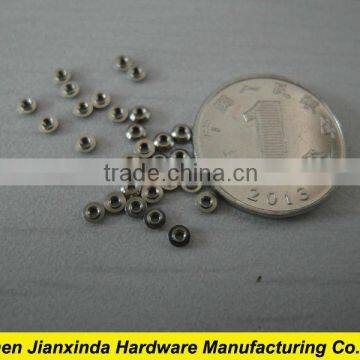 Stainless steel cap head nuts/M1.2 nuts