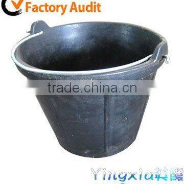 10L cement rubber bucket with handle,construction/building tools