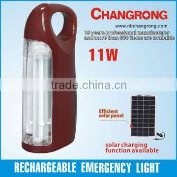 U tube solar energy saving lantern with phone charge