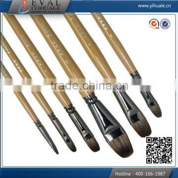 12 Pieces Short Wood Handle With Pallet artist paint world painter custom brush