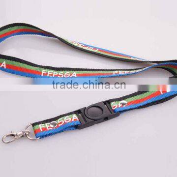 Customized High quality Lanyards with printed logo , Customized neck lanyards