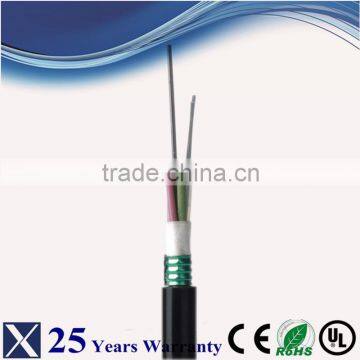 GYTZS anti-rodent fiber optic cable outdoor stranded single mode layer armored optic cable