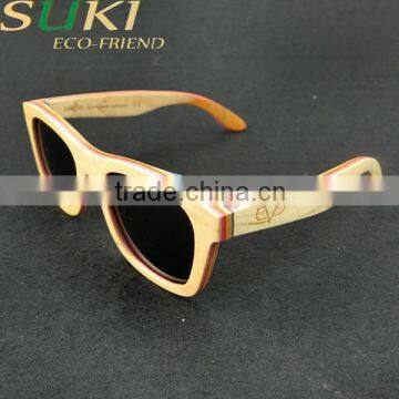 Colorful lens japanese designer polarized sunglasses