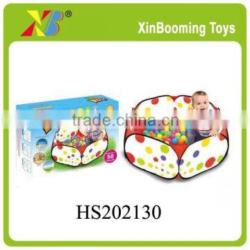 90*90cm baby ball pit with 50PCS 6cm balls, baby ball poor