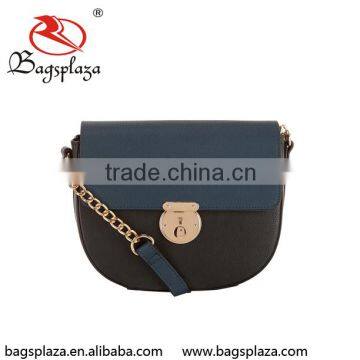 Alibaba China Colorful Fancy OEM PU Leather Pig Style Ladies Chain Shoulder Bag