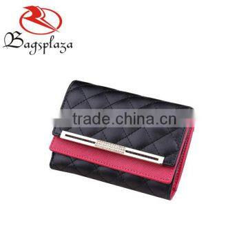 WA9065 Embroidery black and red long elegance wallet handmade wallet