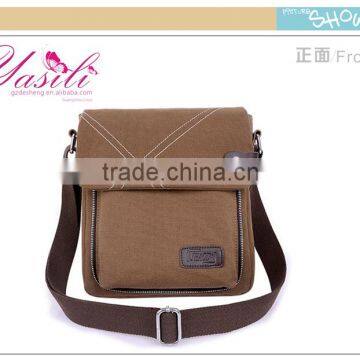 Large Canvas Messenger Bag, Canvas Shoulder Bag Popular Design Color photo-2