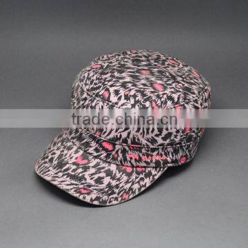 2015 FASHION WOMEN'S COLOURFUL MILITARY CAPS