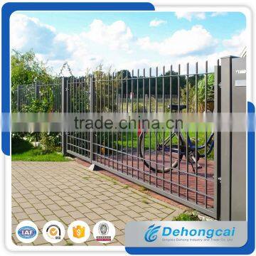 Top-selling modern sliding wrought iron gate design for drive way