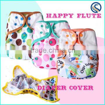 happyflute New arrival Printed Waterproof Baby cloth Diaper Cover wholesale