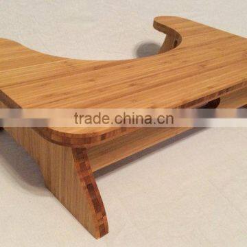 Bamboo Potty Stool Toilet Step Stool