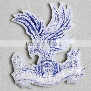 Dark Blue Eagle Logo Decorative Label for Knit Cap photo-2