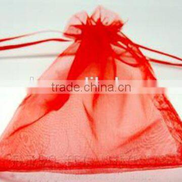 holiday drawable organza gift pouch for candy