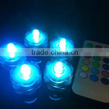 LED Remote Controlled Submersible Little Wedding Light