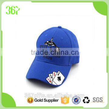 High Quality Multicolour Dolphin Poker Cheap Cotton Baseball Cap