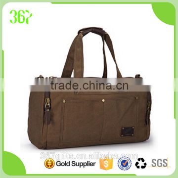 Classical Design Vintage Canvas Washing Tote Bag Travel Bag