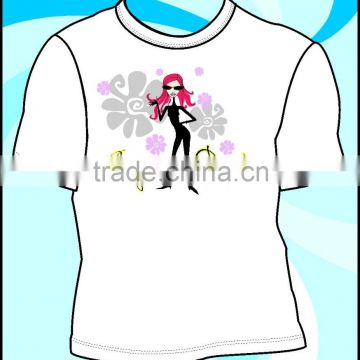 Custom Print Cotton Artwork T Shirt Men/ O Neck Custom Printing T Shirt/ Wholesale Printing & Screen Print T Shirt