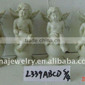 Baby angel resin statue 4piece/set