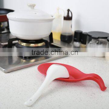 Set of 4 Silicone Spoon Rest Mat With High Quality (KT-002) photo-4