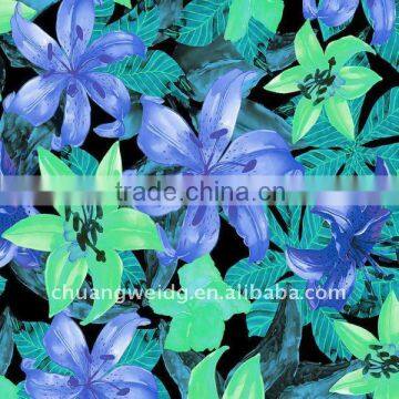2012 fashion stretch floral dress fabric