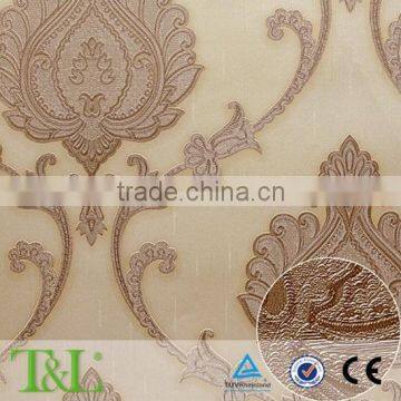 Korea design waterproof decorative wallpaper for restaurant