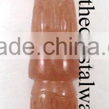 Red Aventurine Carved Angel Healing Sticks