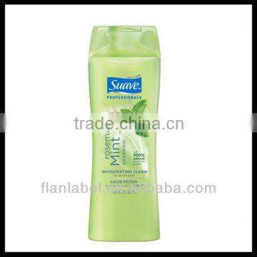 Daily shampoo bottle label,bottle label sticker with fast delivery