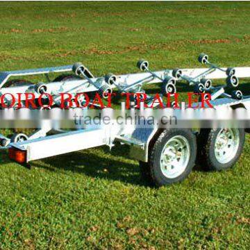 27ft Havey Duty Aluminum wobbly rollers Hydralic Brakes Boat Trailer