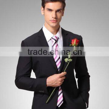2 Piece Tailor Made Men Suits Slim Fit Wedding Suits For Men photo-3