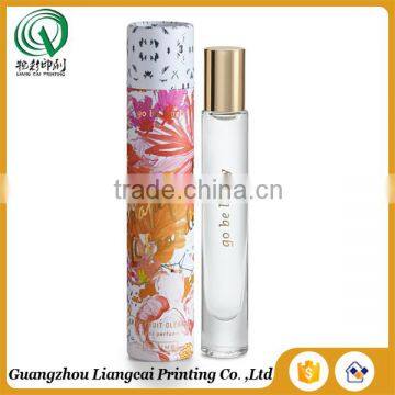 Custom different size printed tall recycled empty custom round gift boxes for perfume packaging