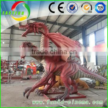 Theme park life size robotic realistic animated dinosaur for sale