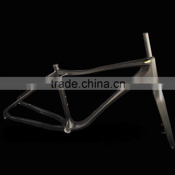 Carbon Beach Bike Frame Carbon Snow Bike Frame Carbon Fat Bike Frame