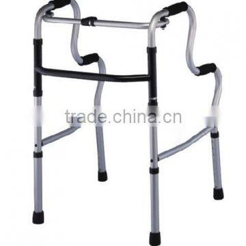 Aluminum Folding walker without wheels for disabled